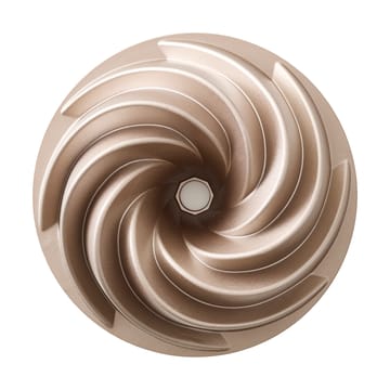 Blomsterbergs cake mold swirl 24x9 cm - Rose gold - Blomsterbergs