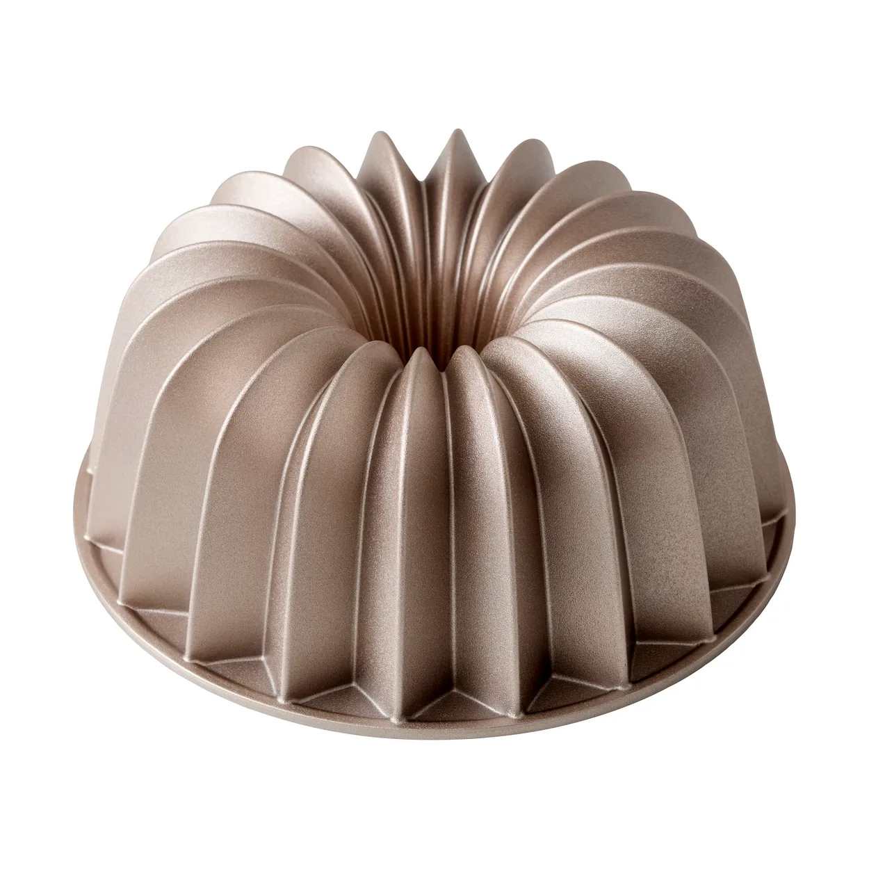 Blomsterbergs cake tin slice 24x10 cm Rose gold | Scandinavian Design | Cookie/Biscuit cutters & cake tins | Pink