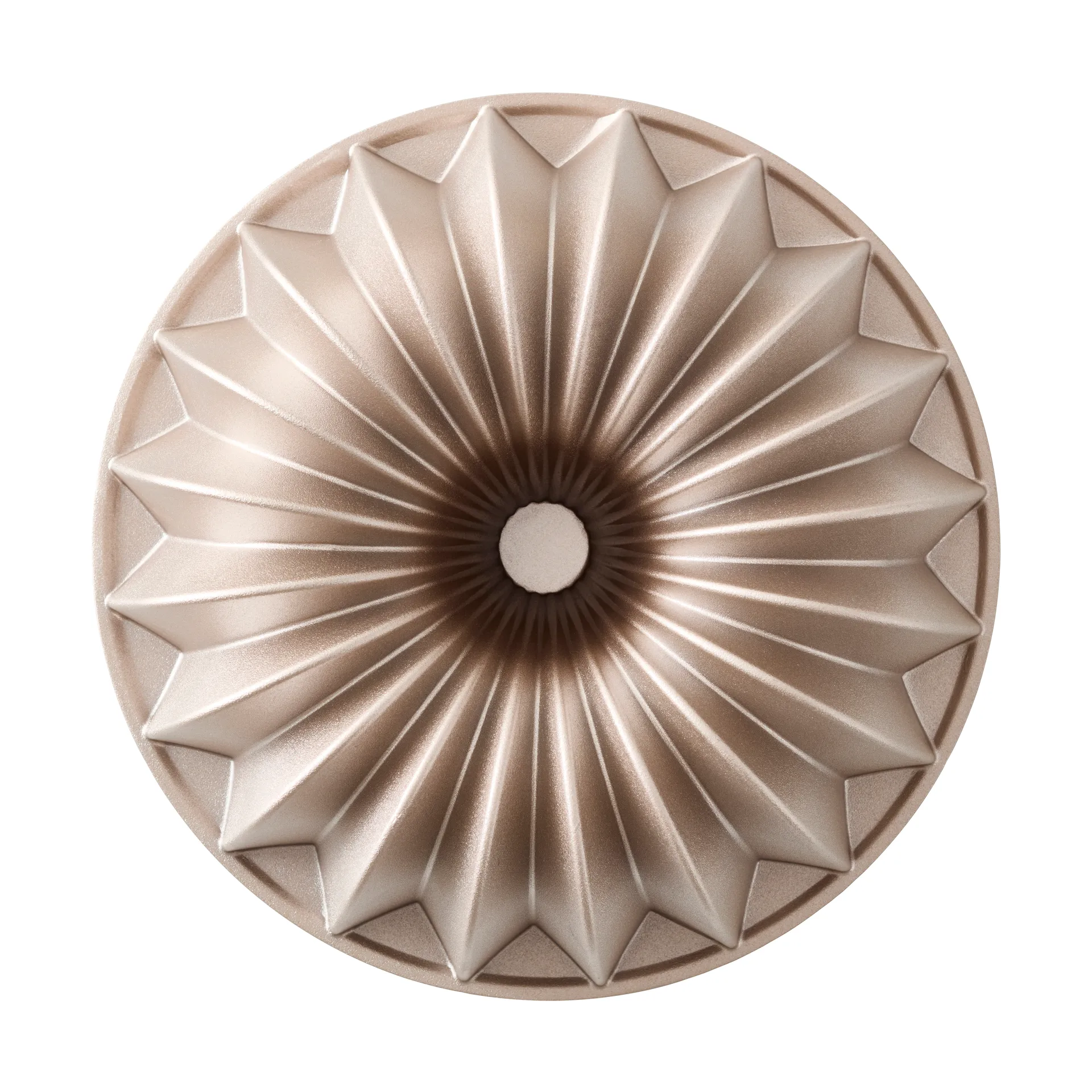 Blomsterbergs cake tin slice 24x10 cm, Rose gold Blomsterbergs