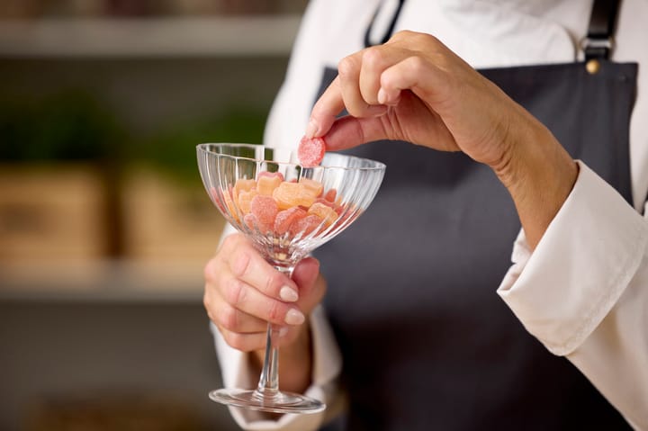 Blomsterbergs dessert glass 430 ml 4-pack, Glass Blomsterbergs