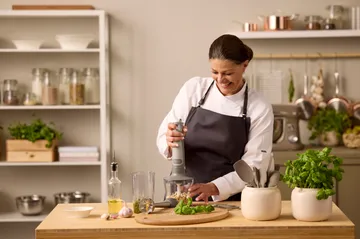 Blomsterbergs hand blender set, 3 pieces - Latte - Blomsterbergs