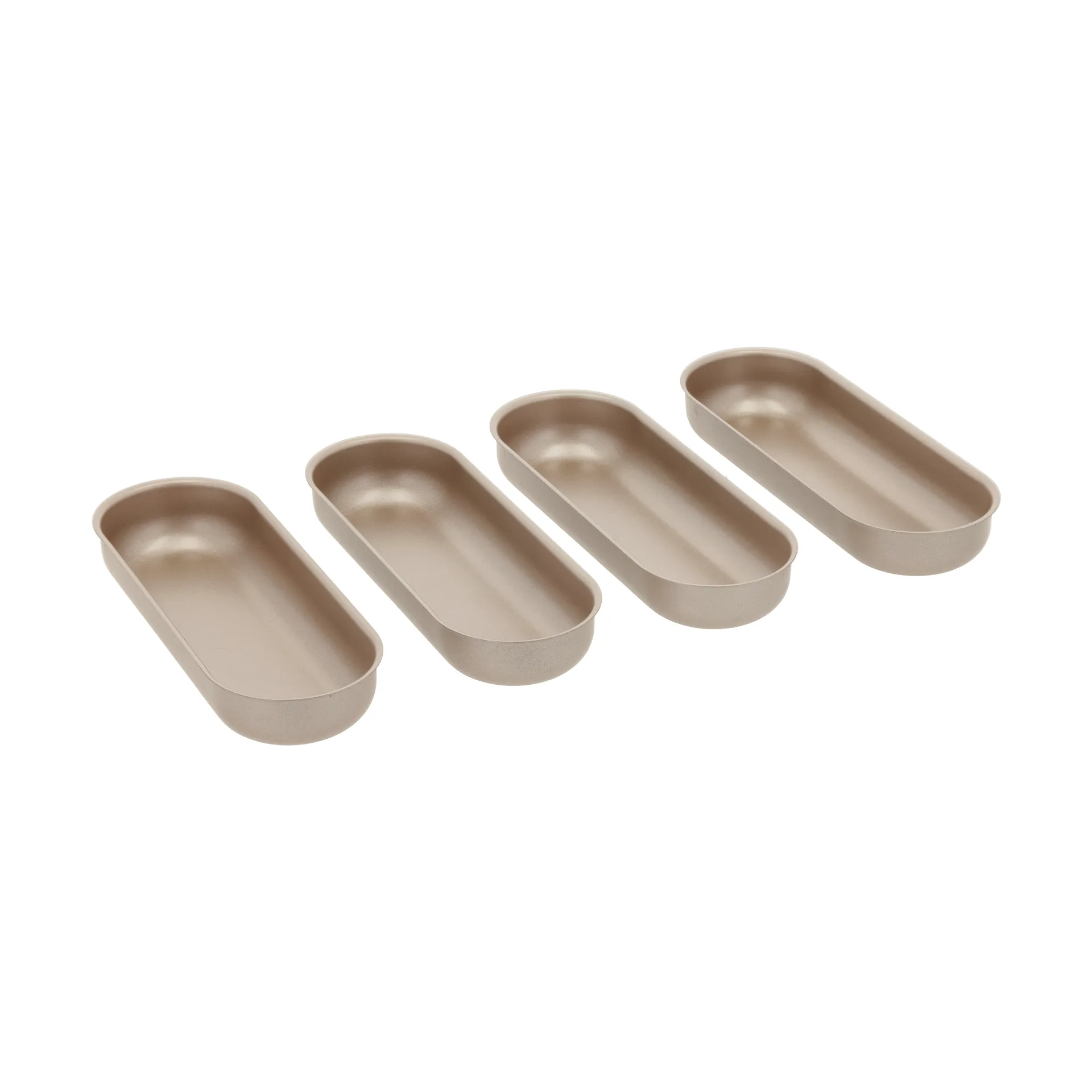 Blomsterbergs mini loaf tin, Rose gold, 4-pack Blomsterbergs