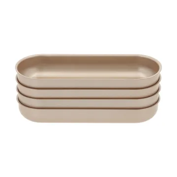 Blomsterbergs mini loaf tin - Rose gold, 4-pack - Blomsterbergs