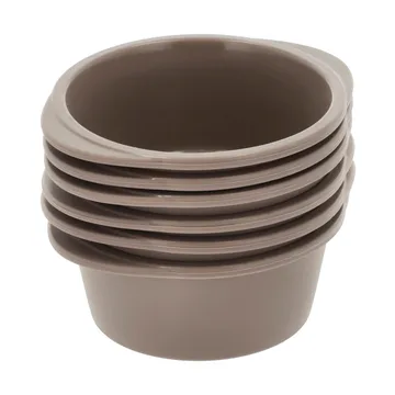 Blomsterbergs muffin swirl tin - Latte, 6-pack - Blomsterbergs