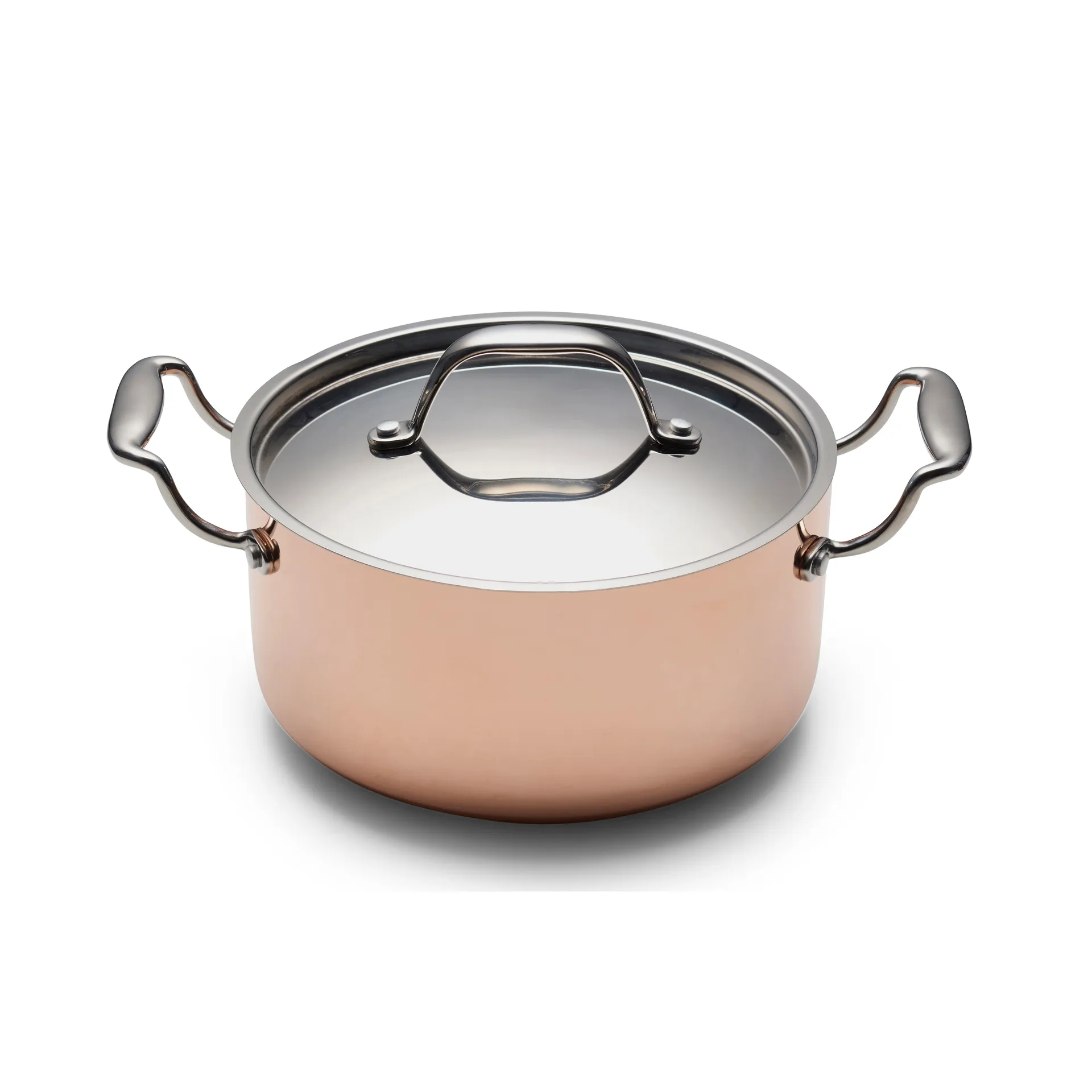 Blomsterbergs pot with lid 3 L, Copper Blomsterbergs
