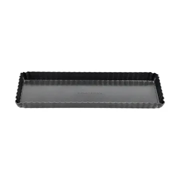 Blomsterbergs rectangular pie dish 35x11x2.6 cm - Dark grey - Blomsterbergs