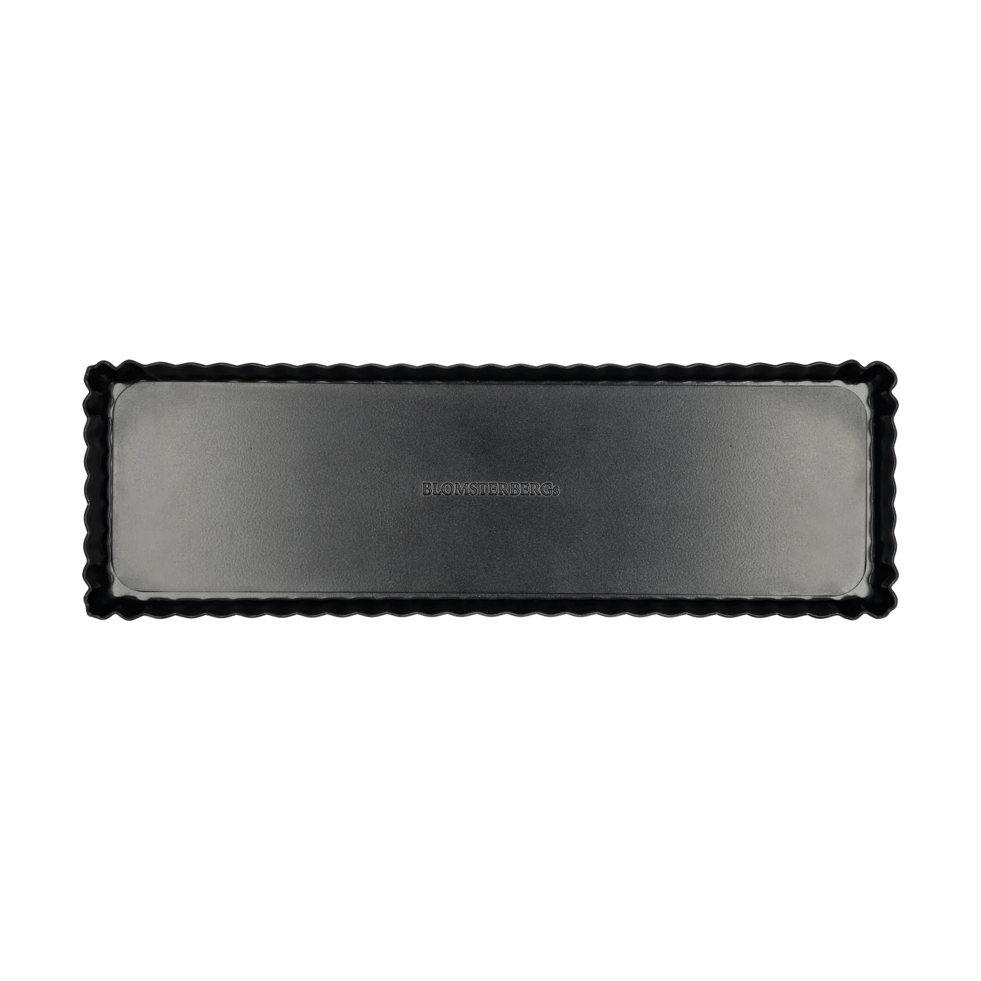 Blomsterbergs rectangular pie dish 35x11x2.6 cm, Dark grey Blomsterbergs