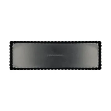 Blomsterbergs rectangular pie dish 35x11x2.6 cm - Dark grey - Blomsterbergs