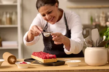 Blomsterbergs rectangular pie dish 35x11x2.6 cm - Dark grey - Blomsterbergs