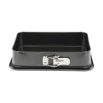 Blomsterbergs rectangular springform pan 28x20x6 cm - Stainless steel - Blomsterbergs