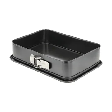 Blomsterbergs rectangular springform pan 28x20x6 cm - Stainless steel - Blomsterbergs
