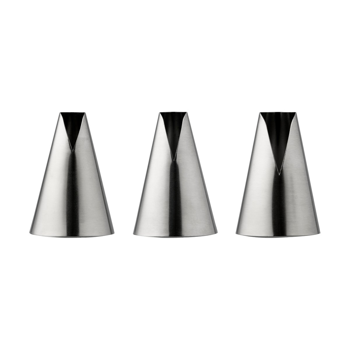 Blomsterbergs saint honoré nozzle set 3-parts Steel
