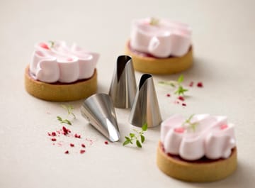 Blomsterbergs saint honoré nozzle set 3-parts - Steel - Blomsterbergs