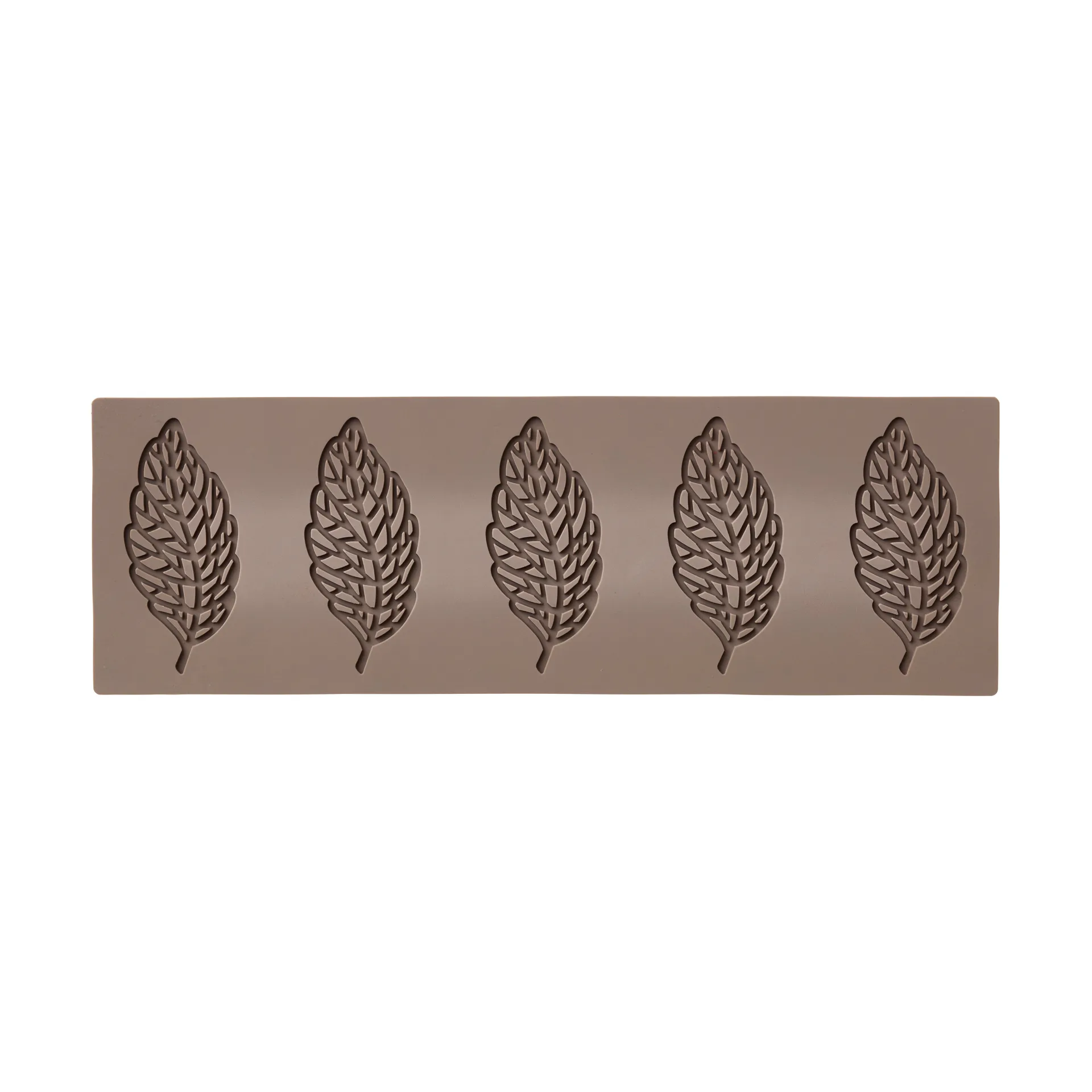 Blomsterbergs tuile silicone mold leaf, Latte Blomsterbergs
