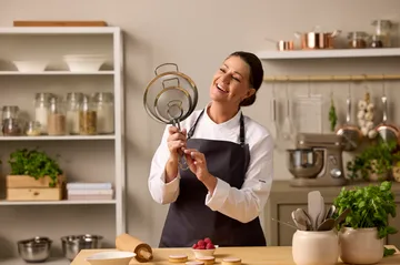 Blomsterbergs wire strainer steel - 14 cm - Blomsterbergs