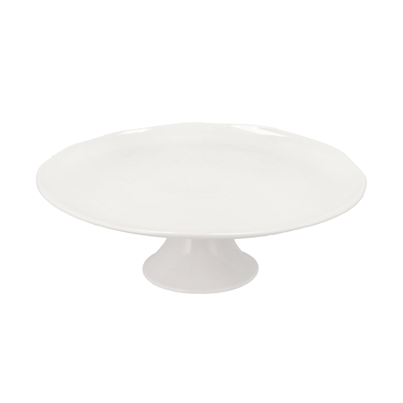 Blomsterbergs Cake stand on foot 30 x 10 cm White