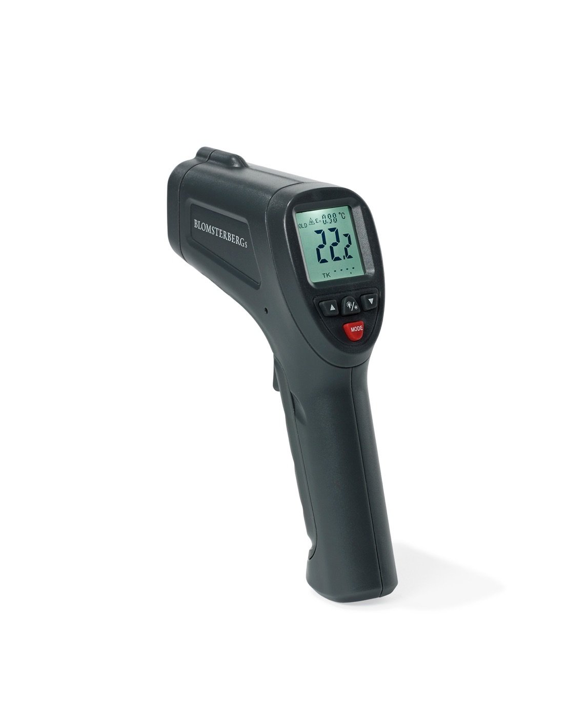 Blomsterbergs Infrared Laser Thermometer Gray | Scandinavian Design | Thermometers & timers | Grey