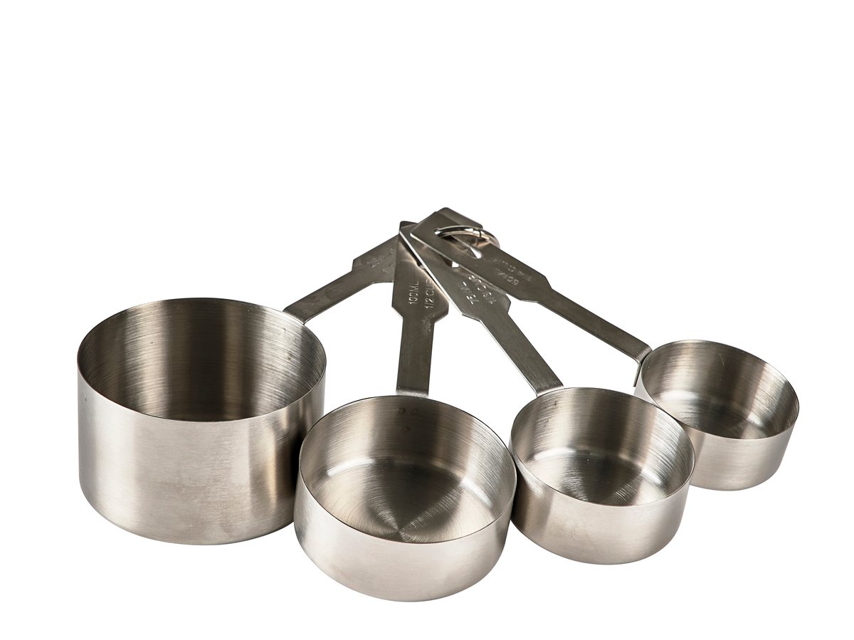 Blomsterbergs Measuring Cup set 4 pcs Stainless steel