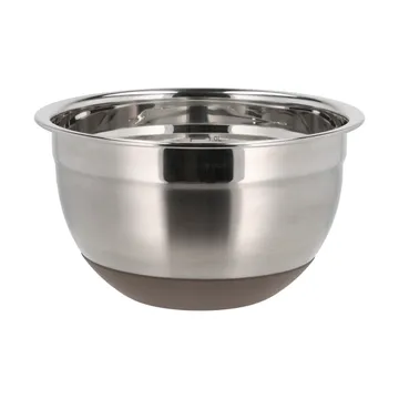 Mixing bowl with silicone base, latte - 1,5 Liter - Blomsterbergs