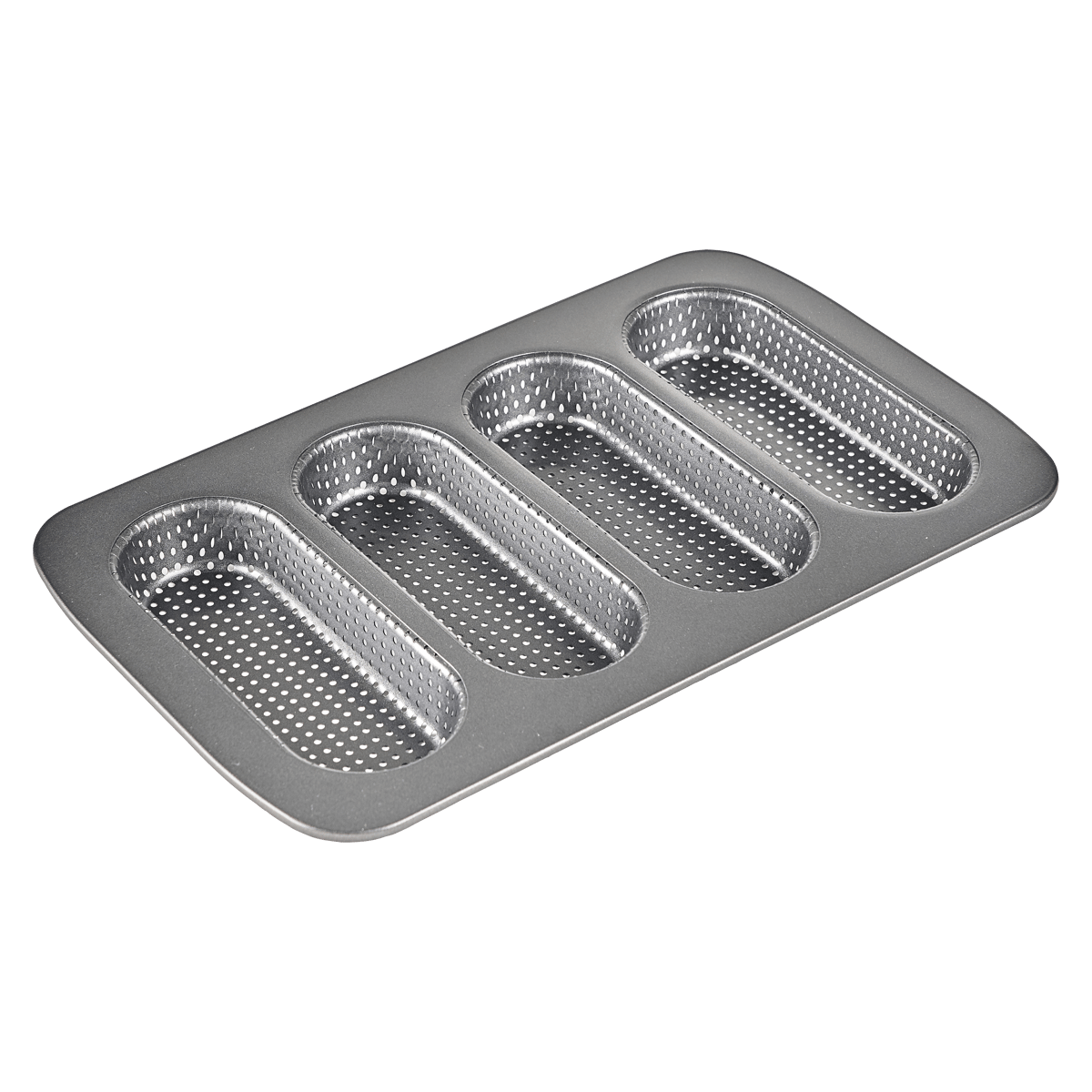 Blomsterbergs Sandwich Mold 35x21x3 Carbon steel | Scandinavian Design | Cookie/Biscuit cutters & cake tins | Black