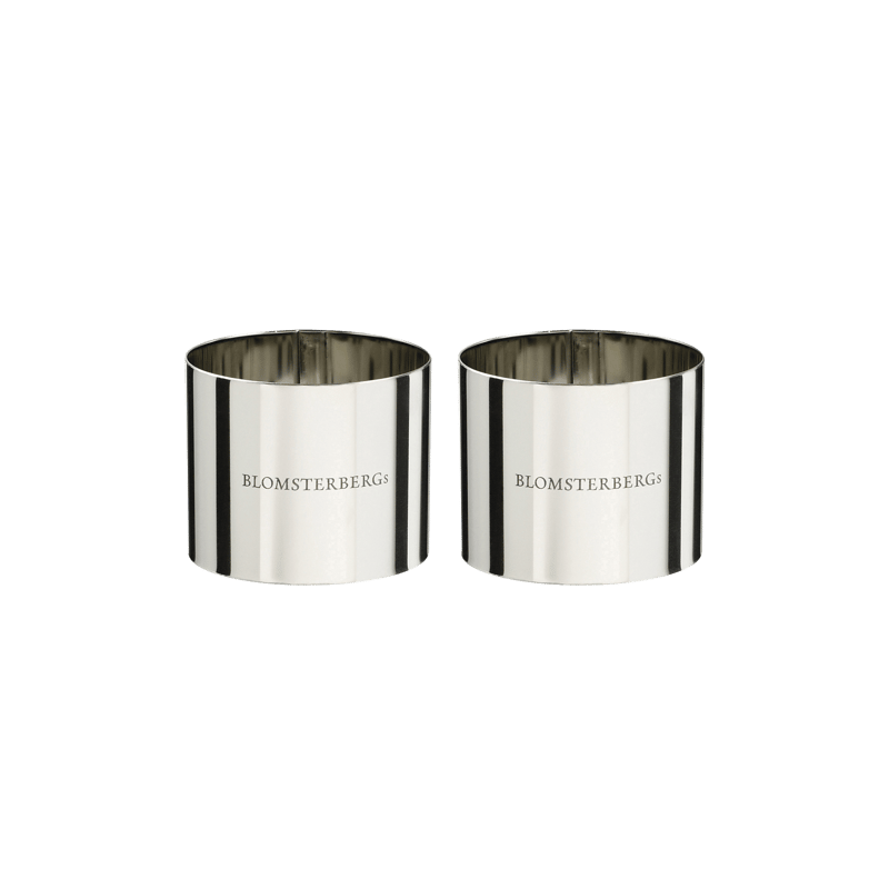 Blomsterbergs Tear Ring 2-pack Ø6 cm Stainless steel