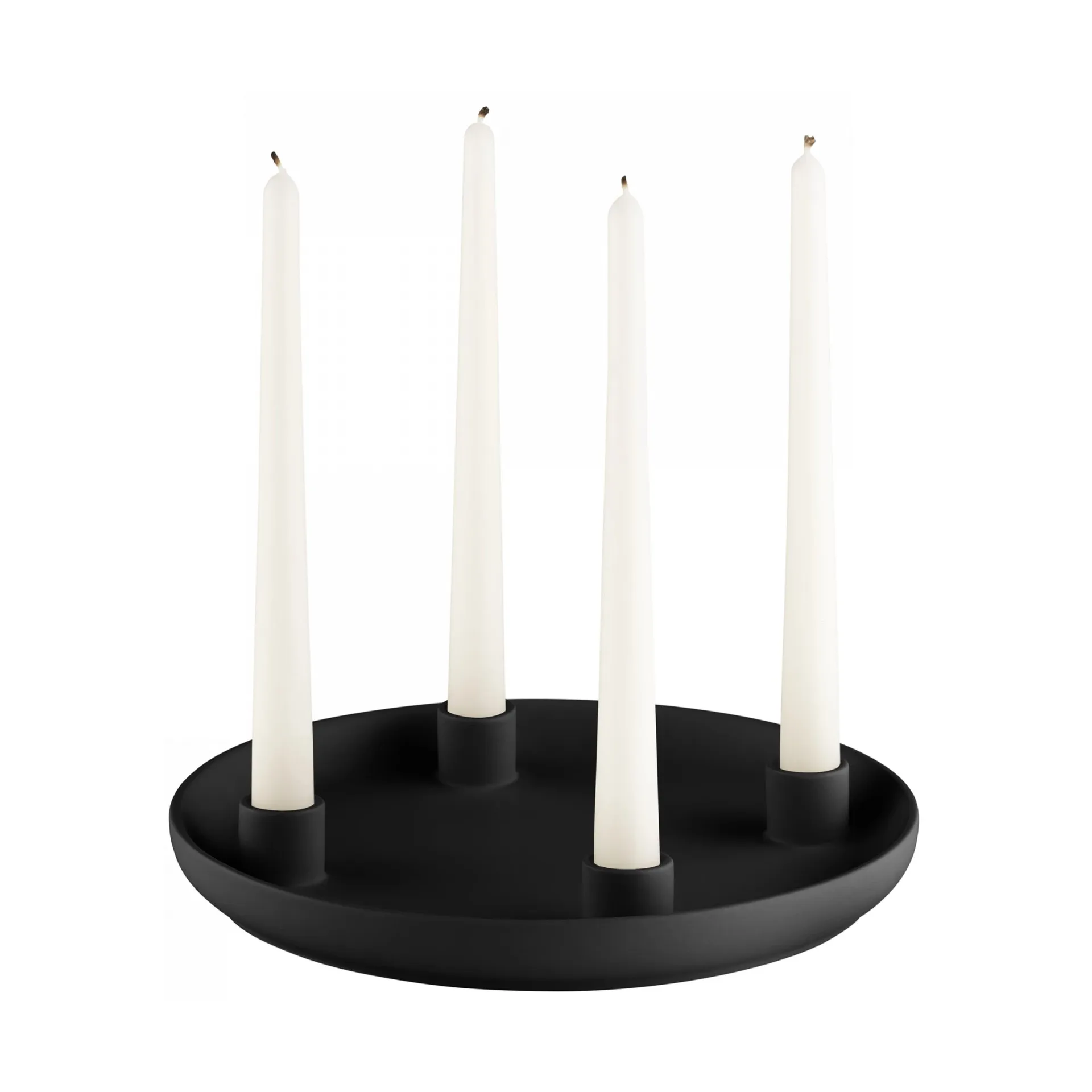 ADVENT candlestick Ø27 cm, Black blomus