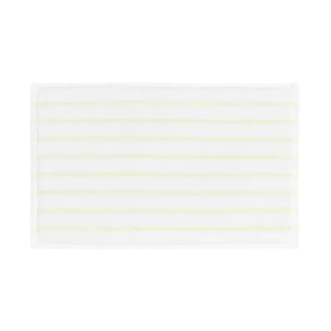 Arto towel, 2-pack, Transparent yellow-white, 30x50 cm blomus