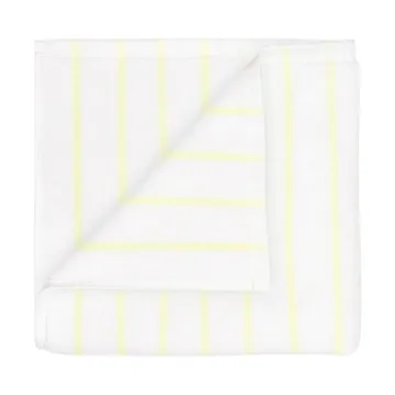 Arto towel - Transparent yellow-white, 50x100 cm - blomus