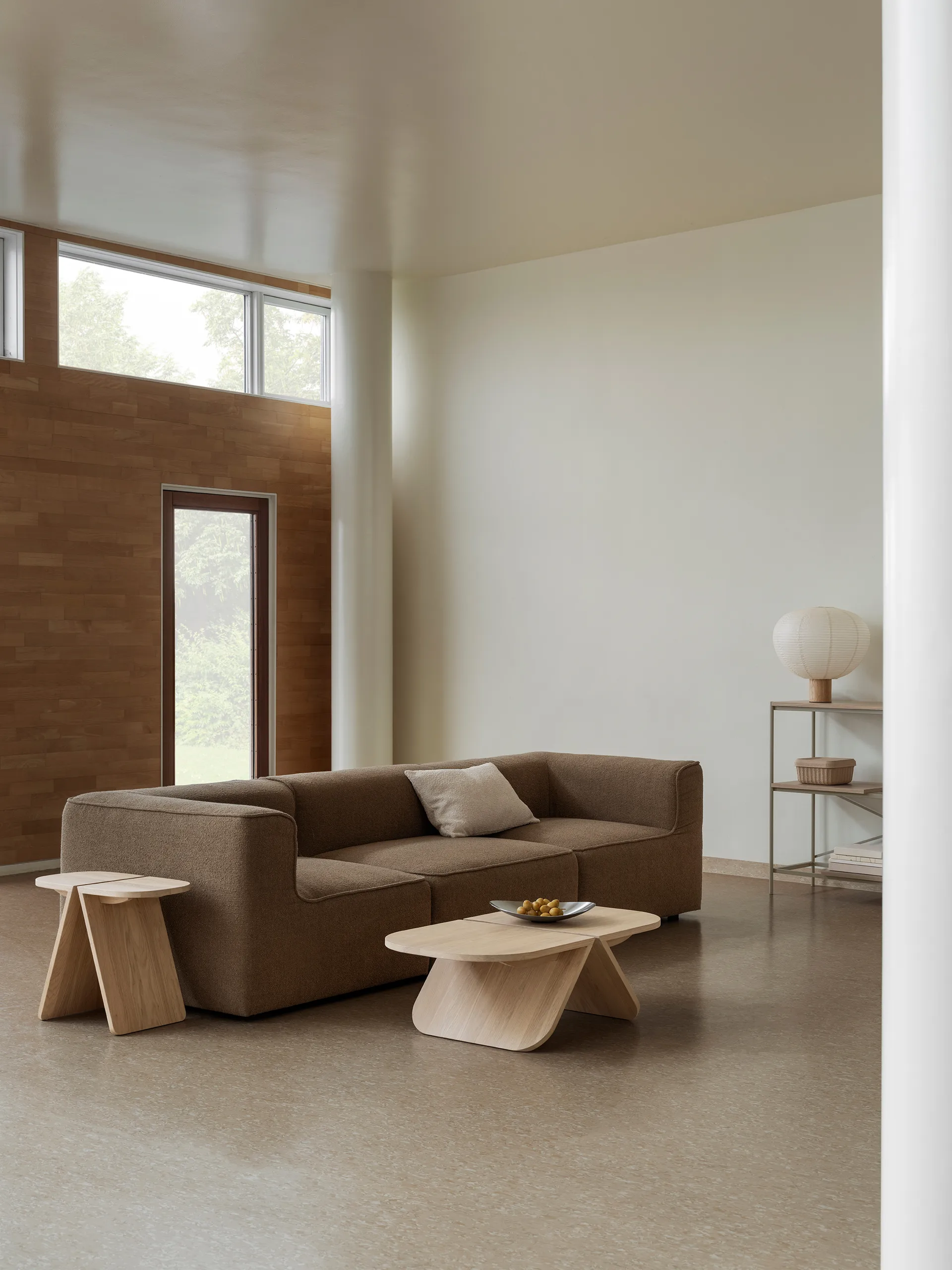 Avio coffee table 31x100x54 cm, Oak blomus