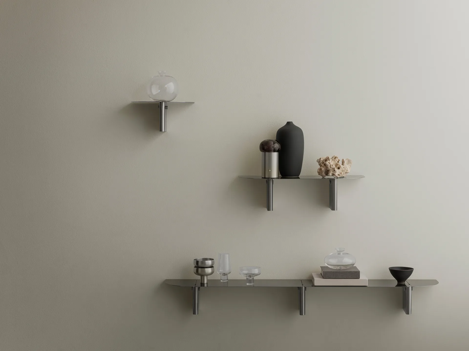 Avo vase 9.5 cm, Clear blomus