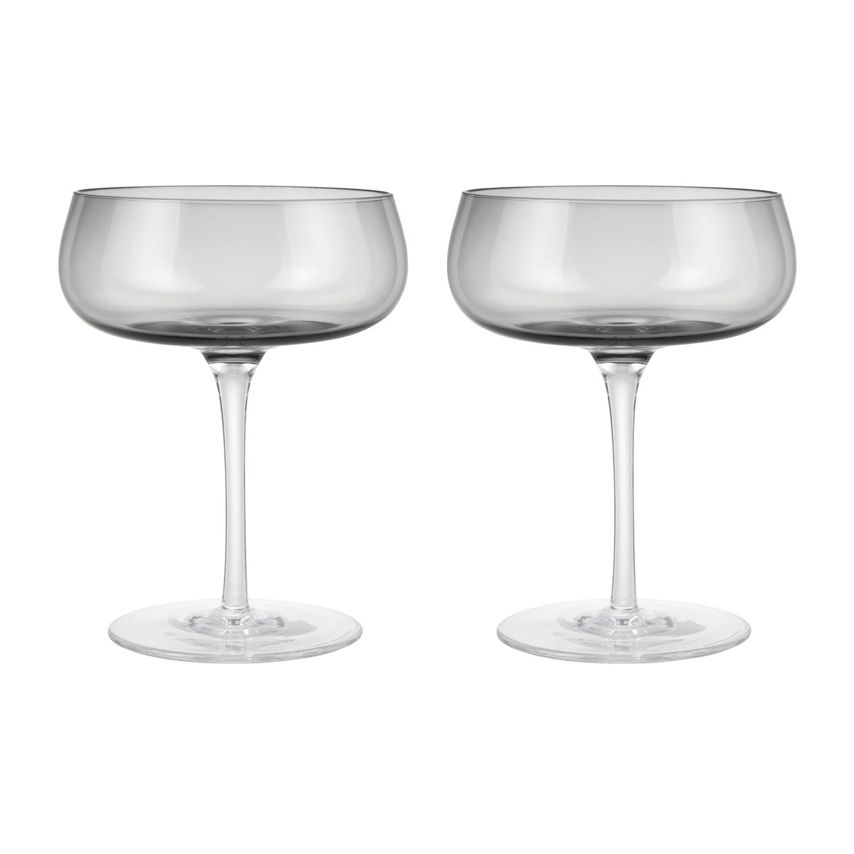 blomus Belo champagne coupe glass 20 cl cl 2 pack | Scandinavian Design | Champagne glasses | Transparent
