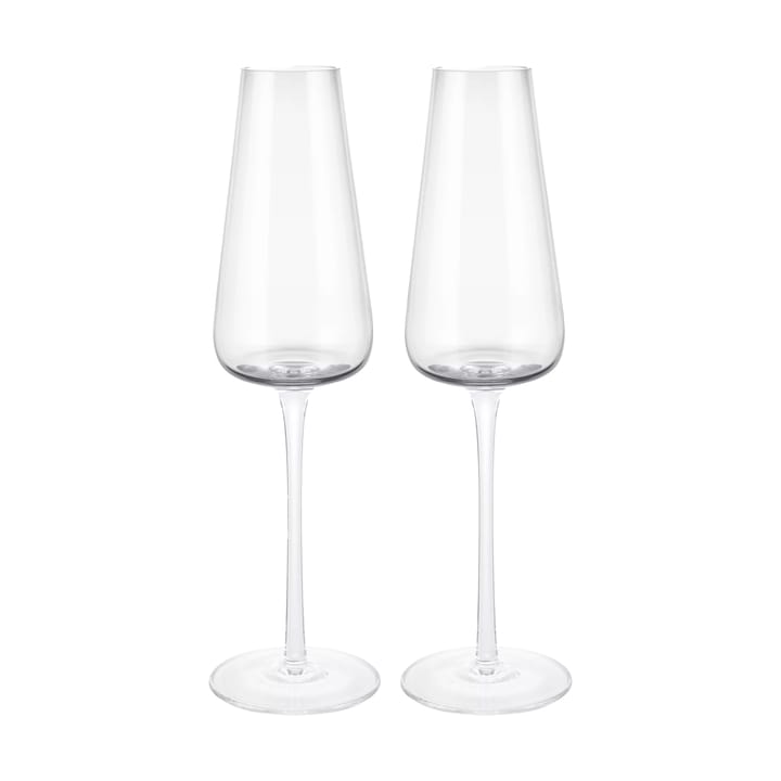 Belo champagne glass 20 cl 2-pack, Clear Blomus