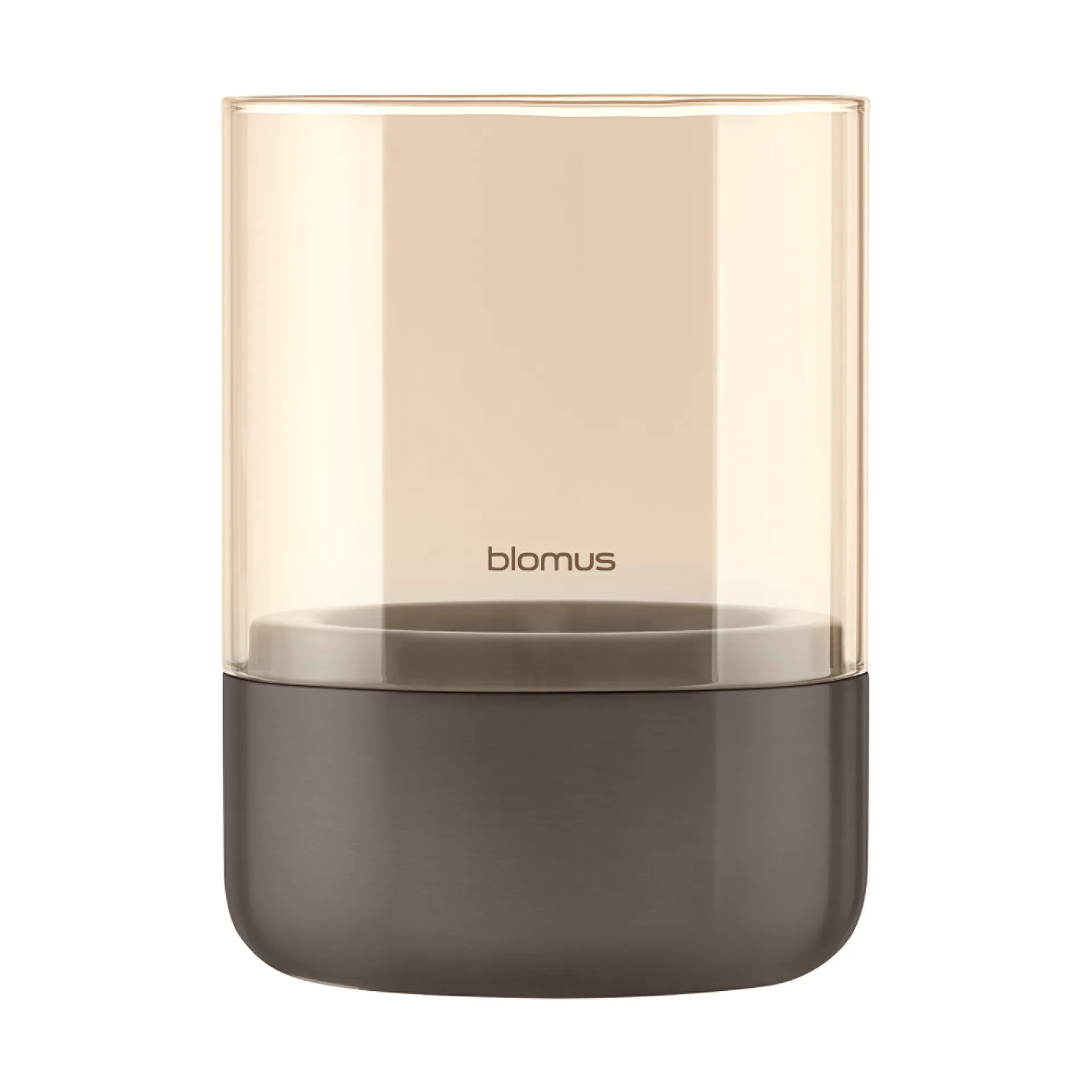 Calma lantern Ø10 cm, Burned Metal-metallic finish blomus