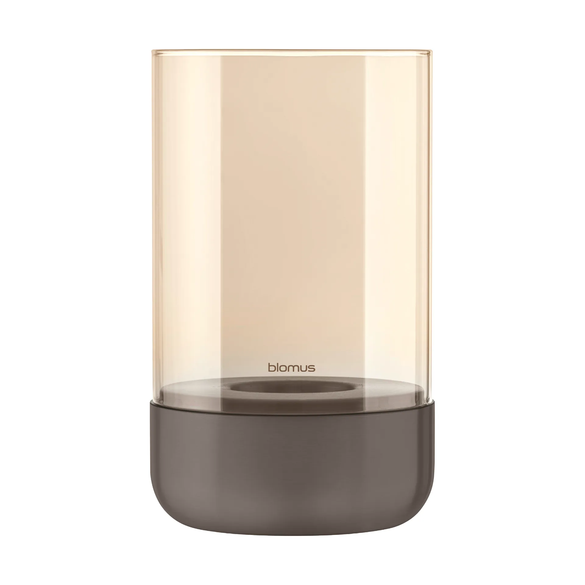 Calma lantern Ø12 cm, Burned Metal-metallic finish blomus