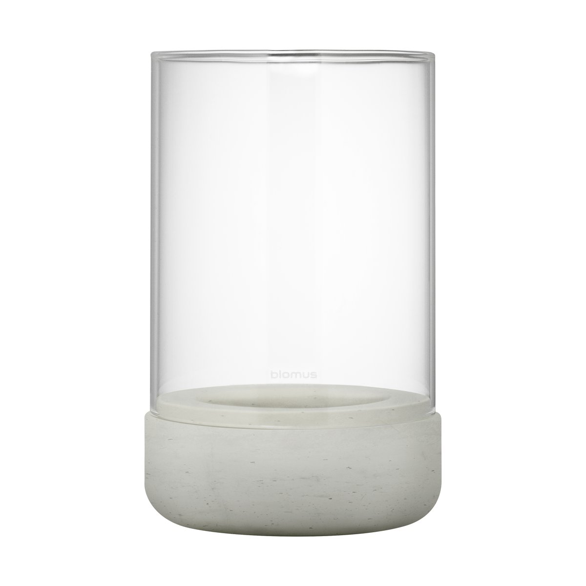 blomus Calma lantern o12 cm Light grey | Scandinavian Design | Tea light holders, lanterns & candle dishes | Grey