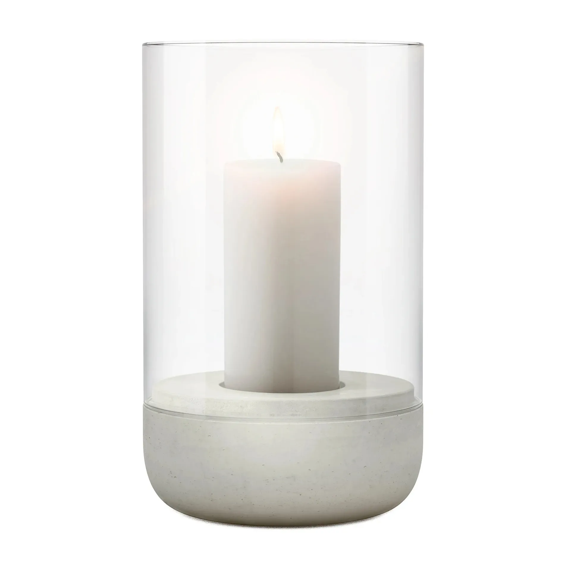 Calma lantern Ø12 cm, Light grey blomus