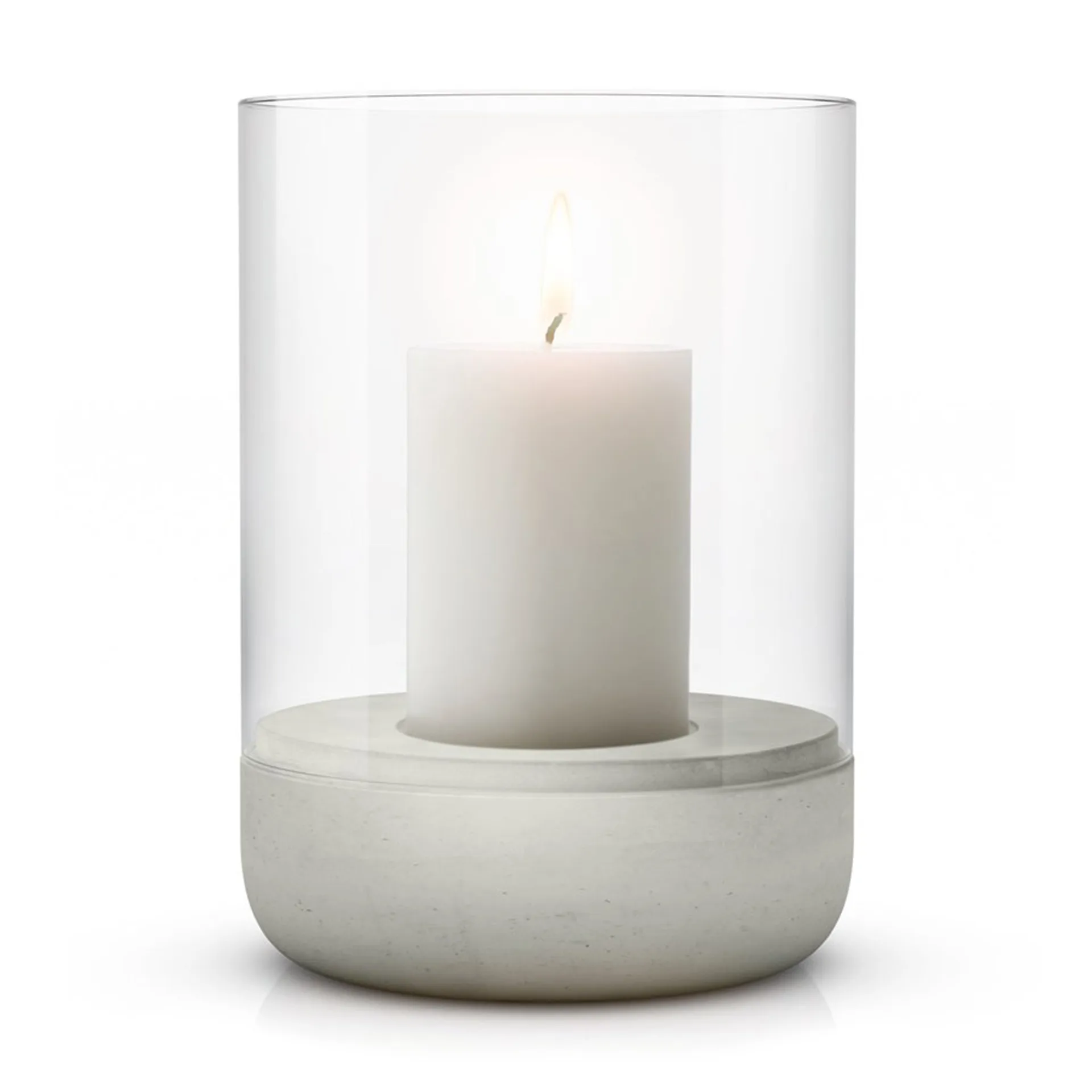 Calma lantern Ø15 cm, Light grey blomus