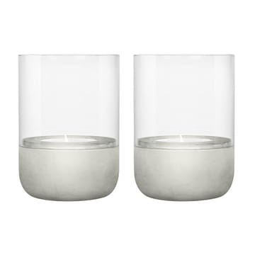 Calma lantern Ø7 cm 2-pack - Light grey - Blomus
