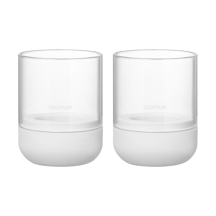 Calma lantern Ø7 cm 2-pack - Lily white - Blomus