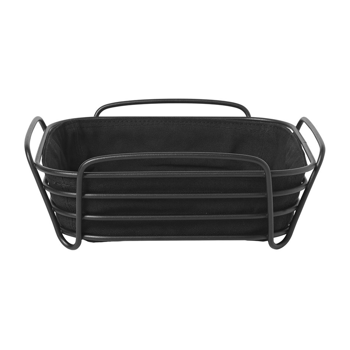 blomus Delara bread box 25x25 cm Black
