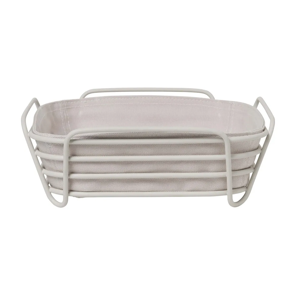 blomus Delara bread box 26x26 cm Moonbeam | Scandinavian Design | Bread baskets | Beige