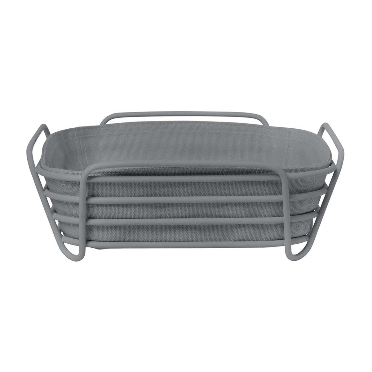 blomus Delara bread box 26x26 cm Sharkskin