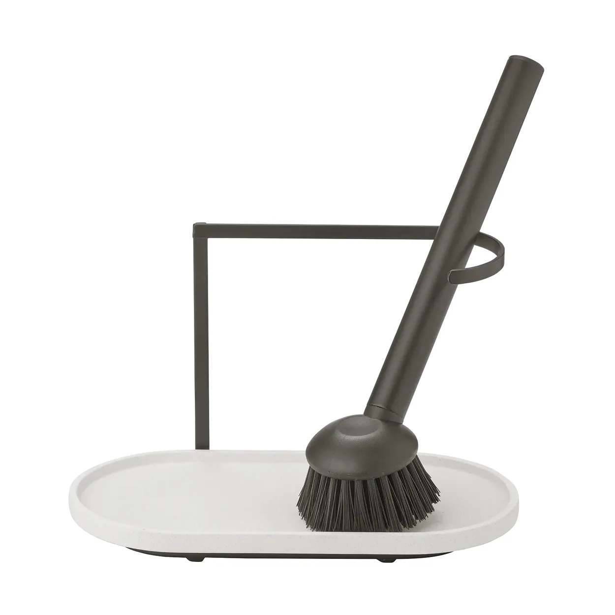 blomus Dhuva dish brush and soap holder Lily White | Scandinavian Design | Other washing & cleaning accessories | White