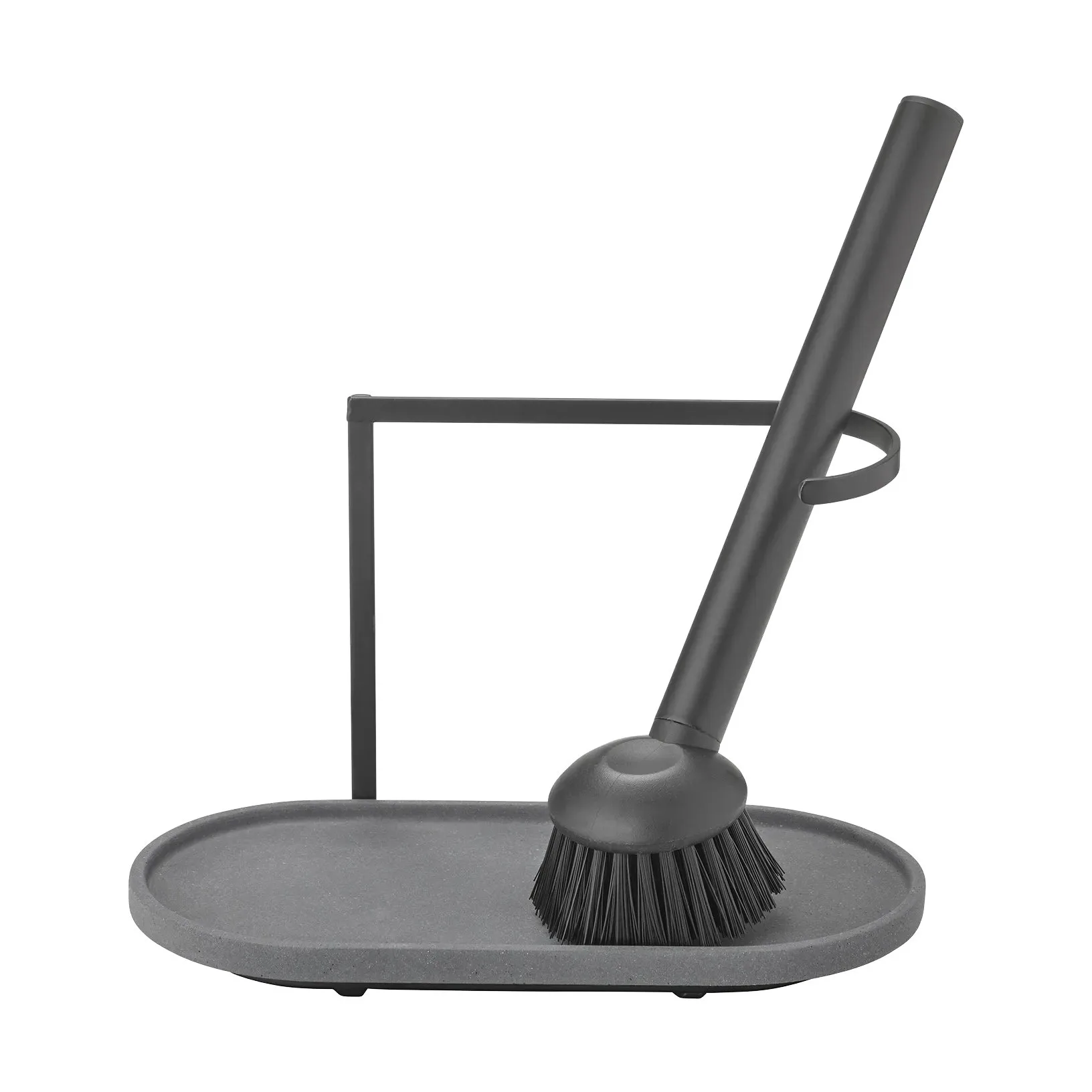 Dhuva dish brush and soap holder, Magnet blomus