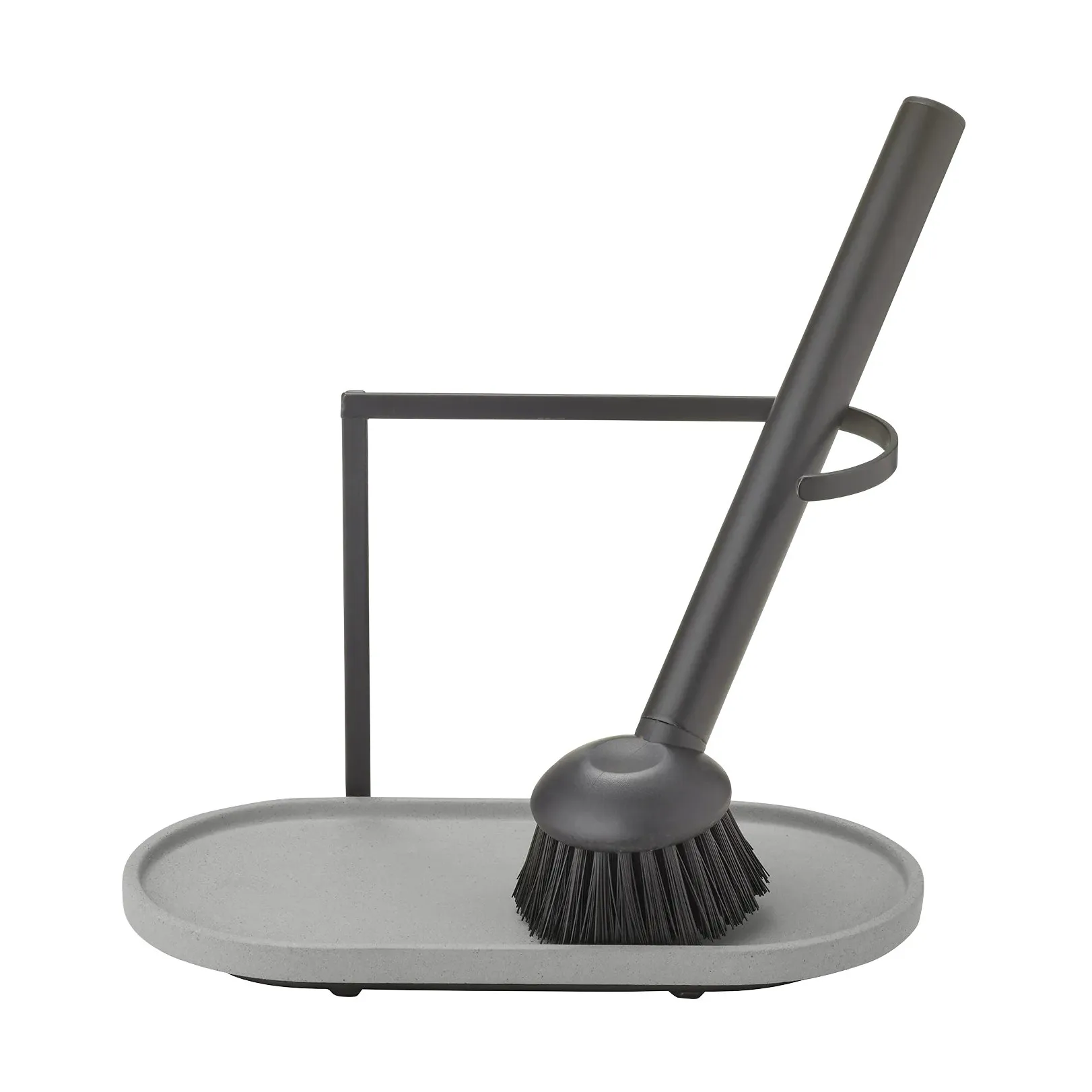 Dhuva dish brush and soap holder, Micro Chip blomus