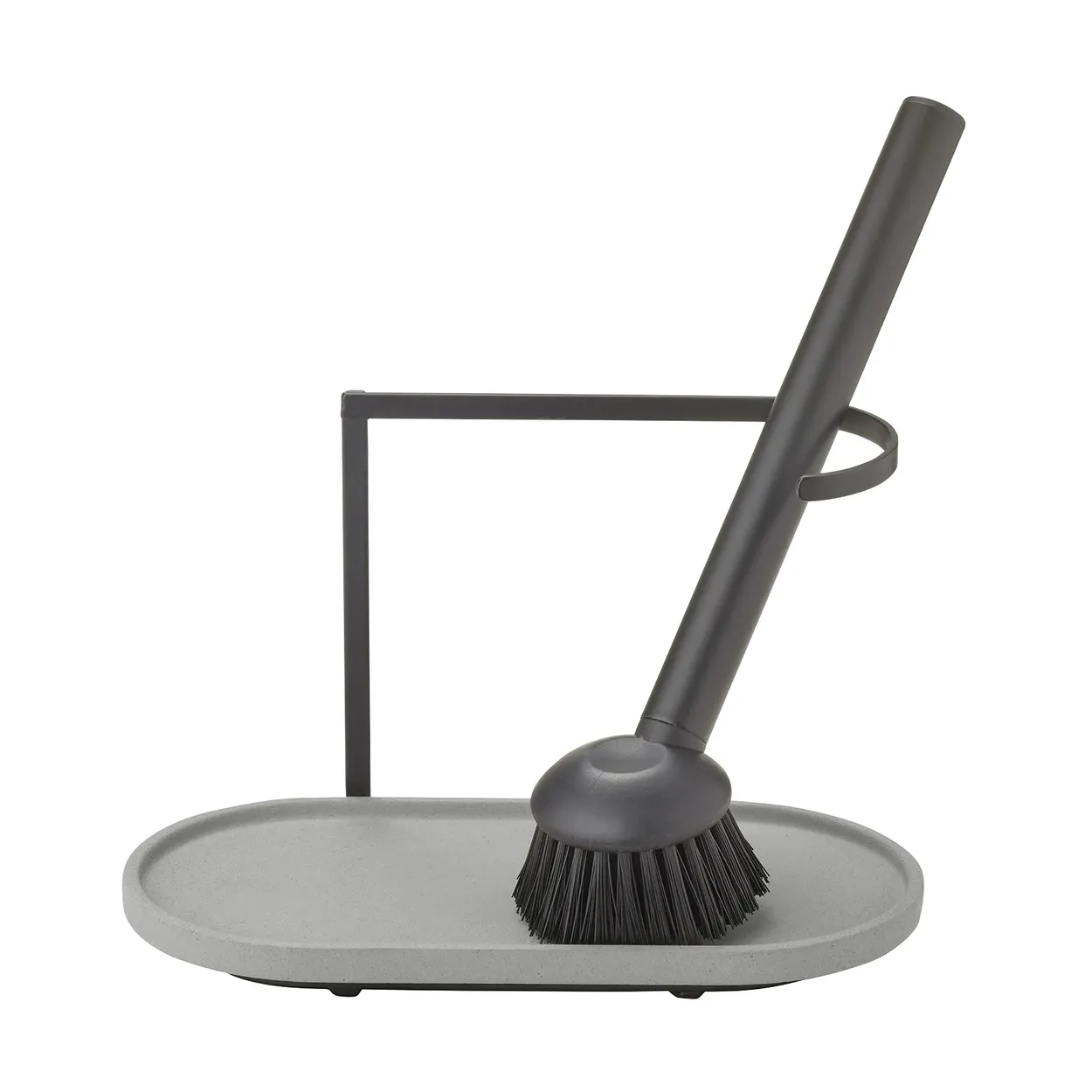 blomus Dhuva dish brush and soap holder Micro Chip | Scandinavian Design | Other washing & cleaning accessories | Grey
