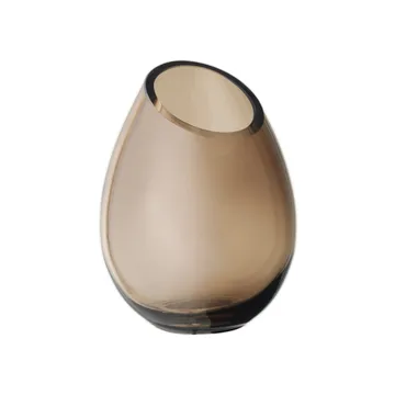 Drop vase small - Coffee - blomus