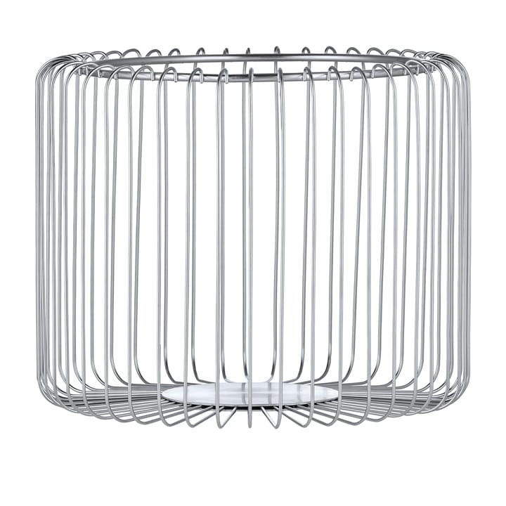 Estra wire basket Ø30 cm, Chrome Blomus