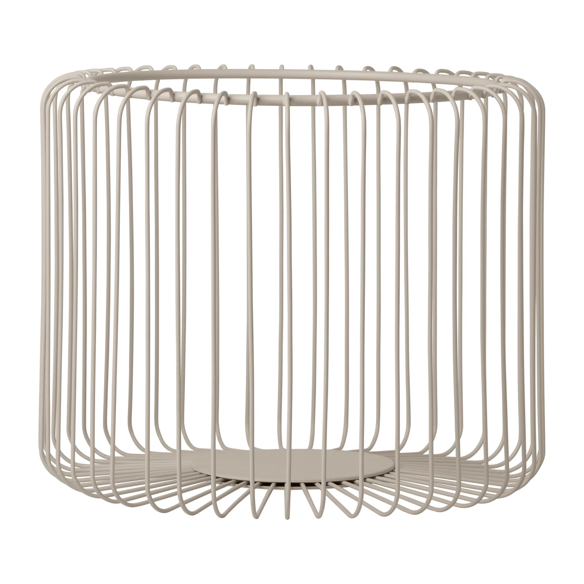 Estra wire basket Ø30 cm, Moonbeam blomus