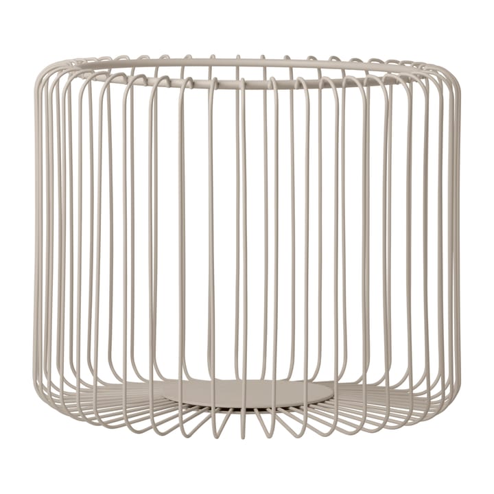 Estra wire basket Ø30 cm, Moonbeam Blomus